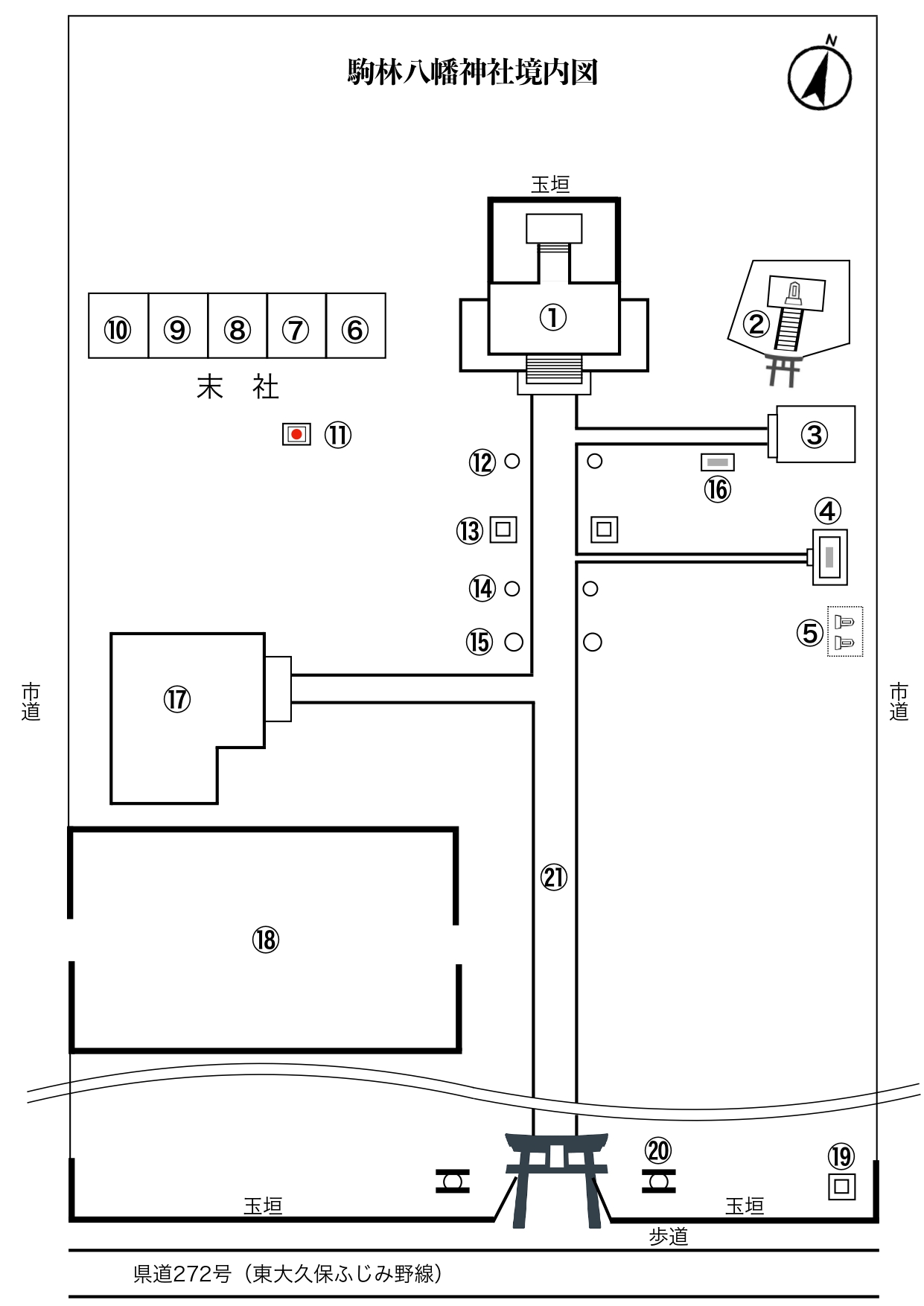 境内地図